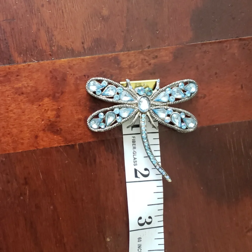 Light Blue Dragonfly Brooch